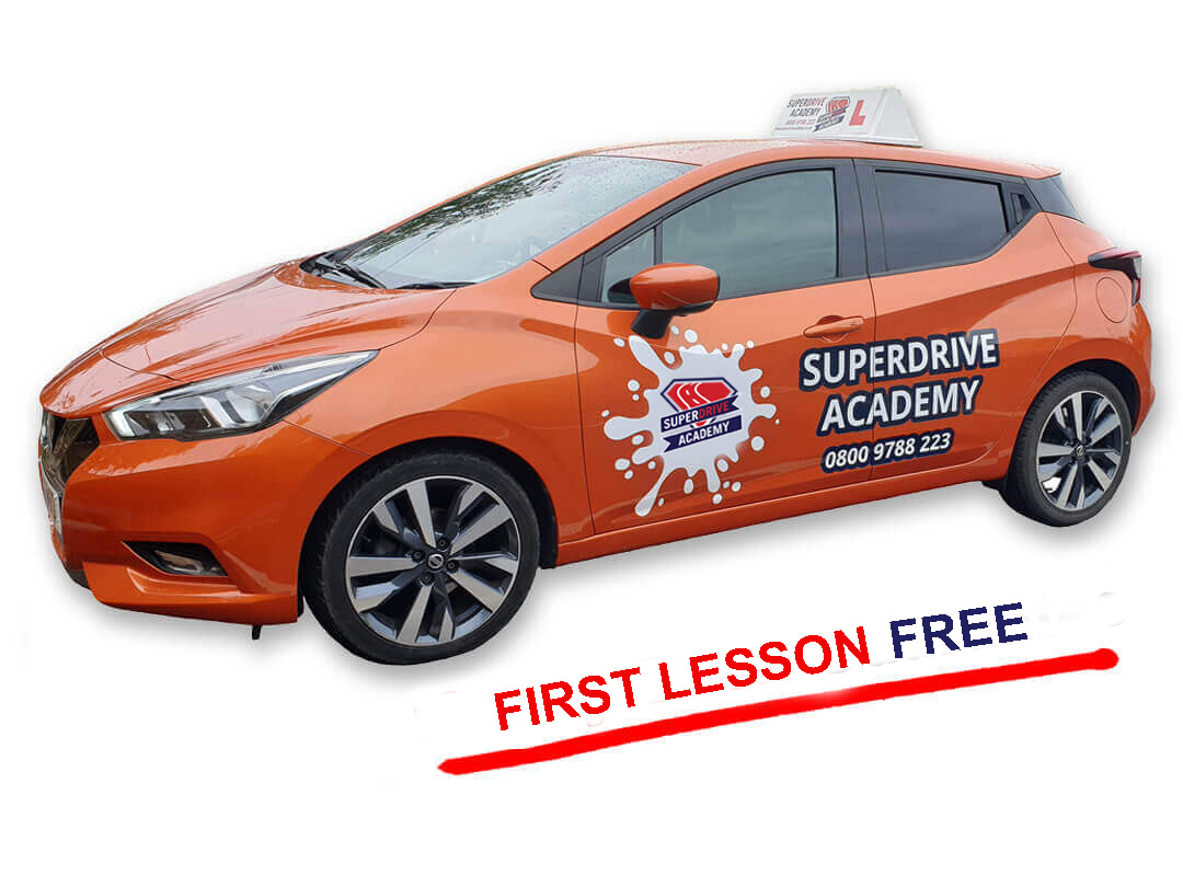 Driving Instructors Basingstoke First Lesson Free Superdrive Academy